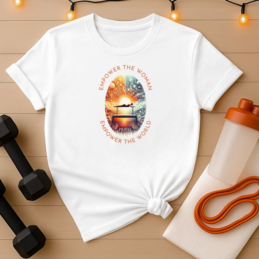Pilates Empower The Woman T-Shirt