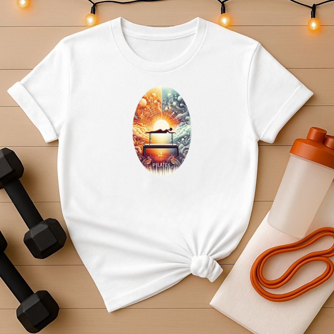 Pilates Balance Sunrise T-Shirt