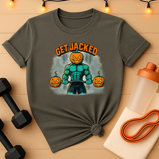 Get Jacked Halloween Gym Tee