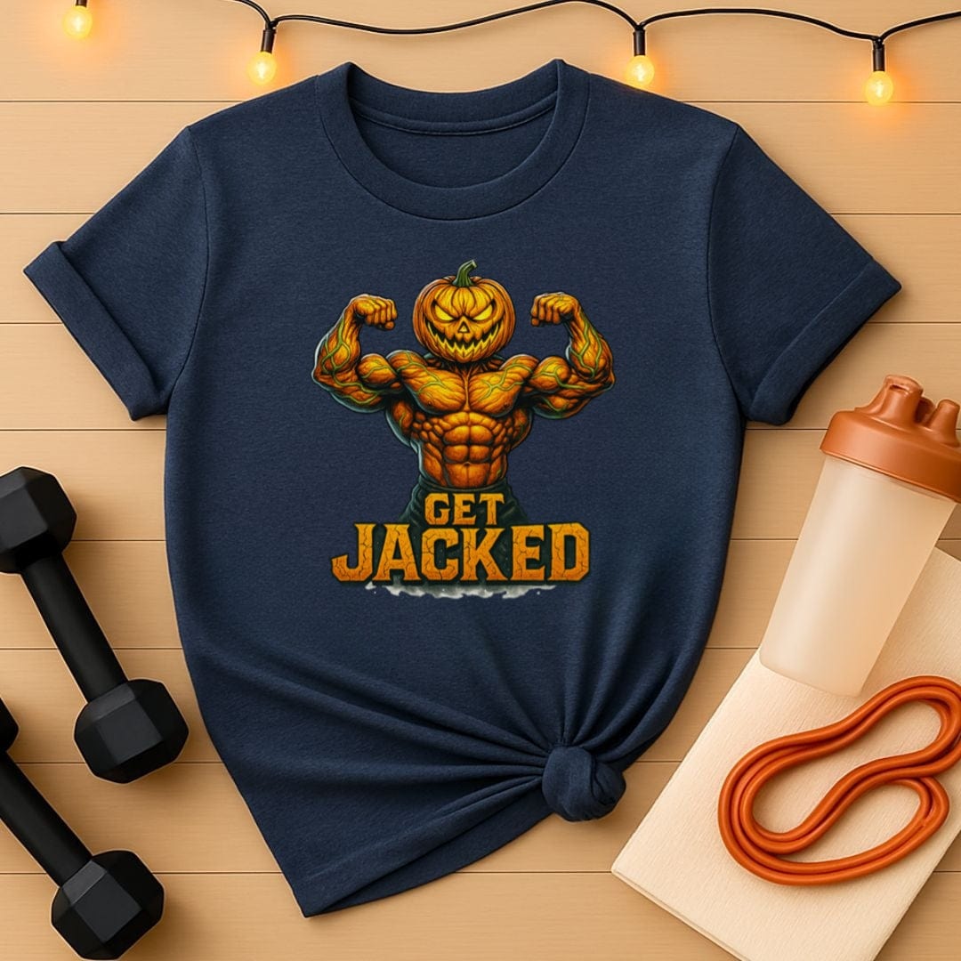 Get Jacked Halloween Muscle Gym Shirt