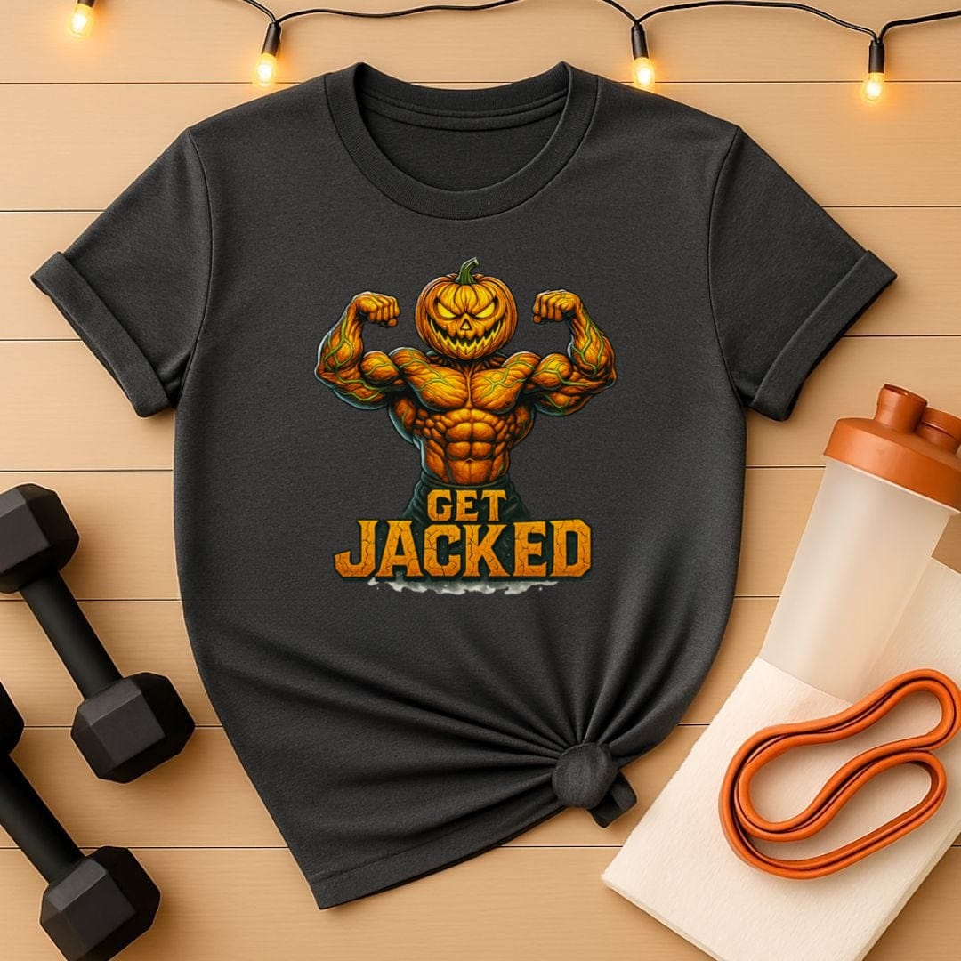 Get Jacked Halloween Muscle Gym Shirt