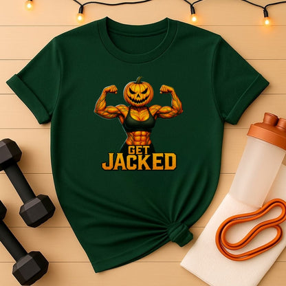 Get Jacked Women's Halloween Gym Tee
