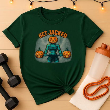 Women's Get Jacked Halloween Barbell Tee