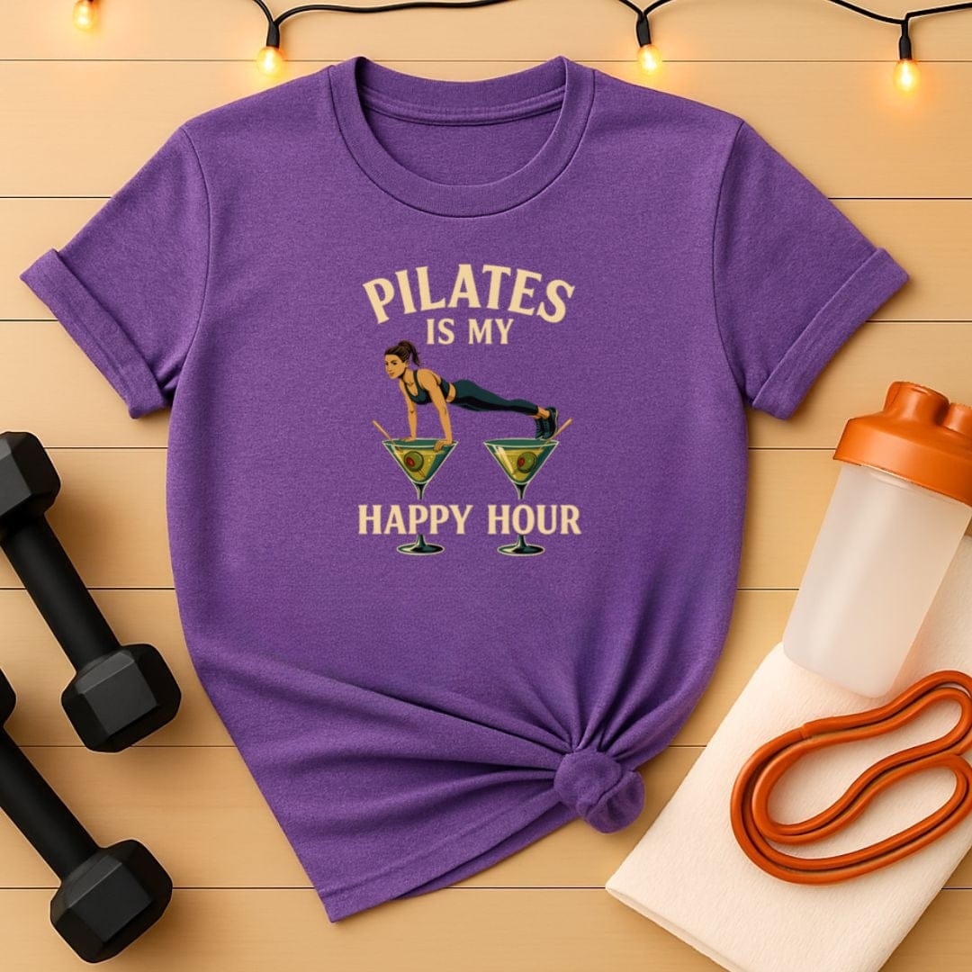 Pilates Is My Happy Hour T-Shirt – Martini Edition