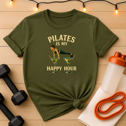 Pilates Is My Happy Hour T-Shirt – Martini Edition