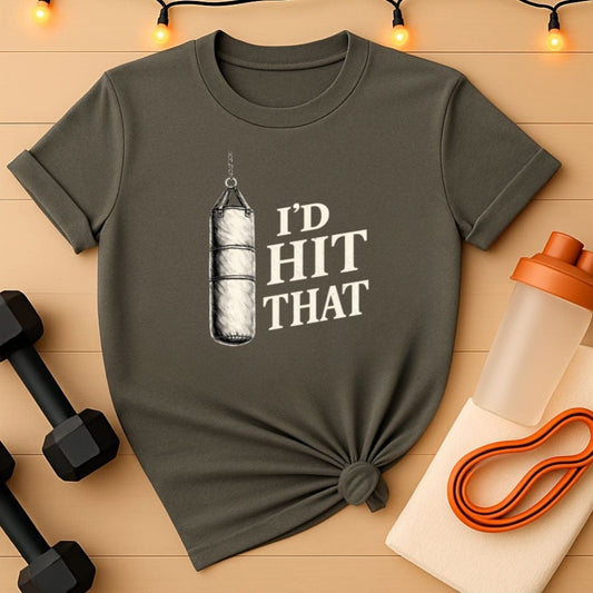 I'D HIT THAT Heavy Bag T-Shirt