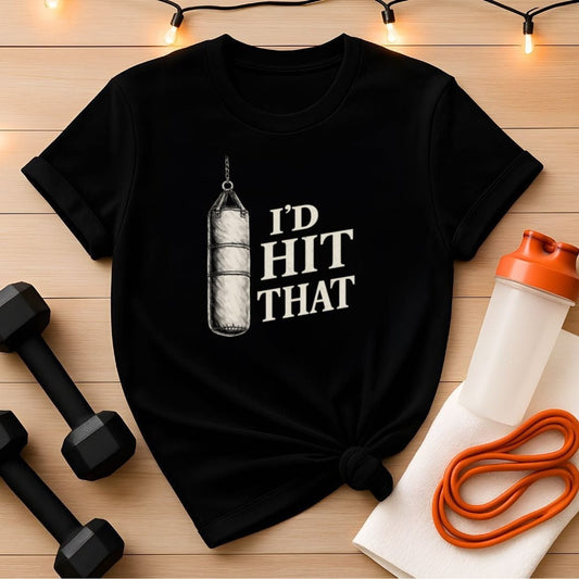 I'D HIT THAT Heavy Bag T-Shirt
