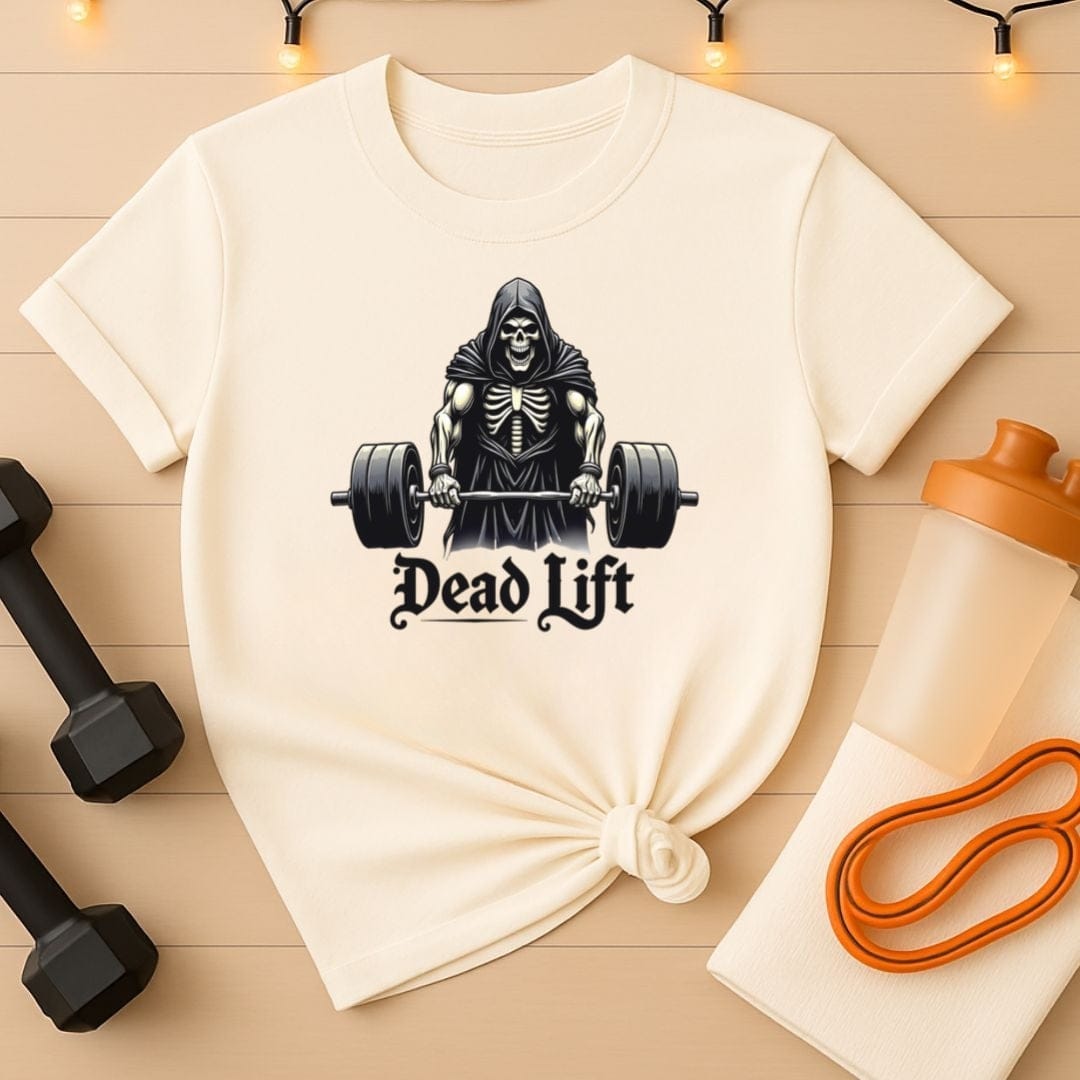 Grim Reaper Powerlifting Dead Lift T-Shirt