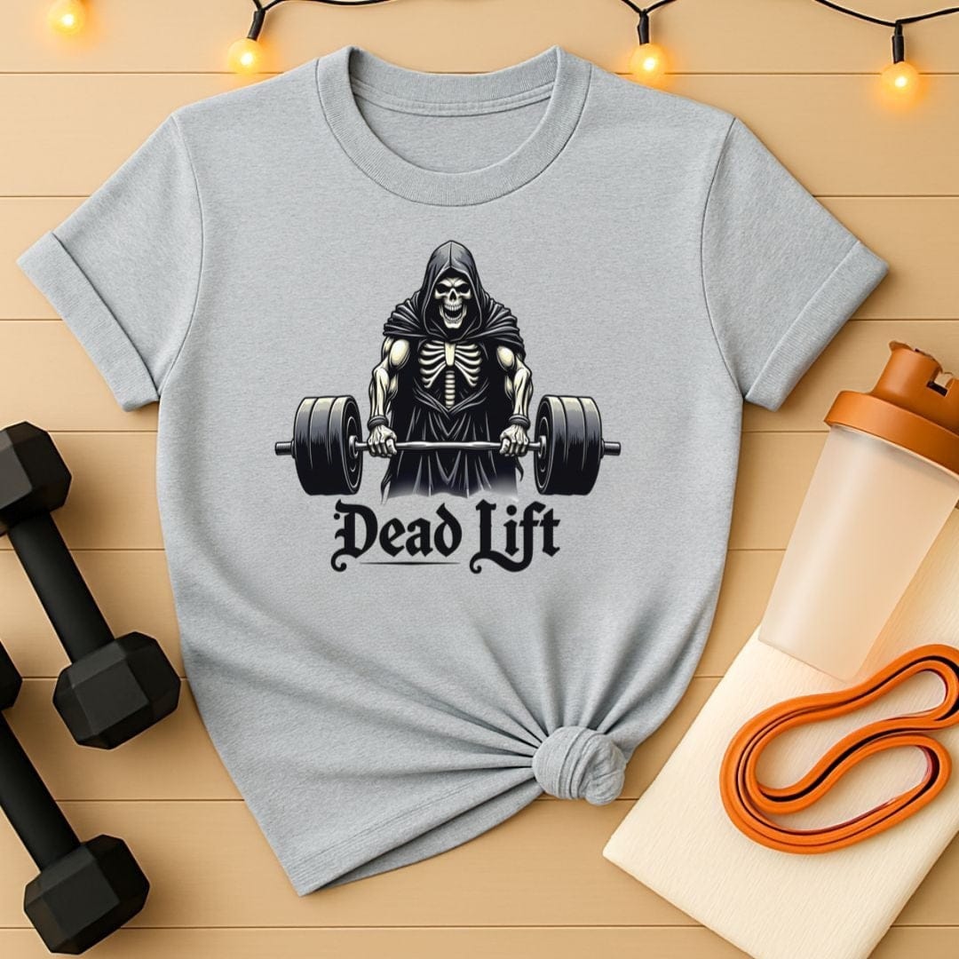 Grim Reaper Powerlifting Dead Lift T-Shirt