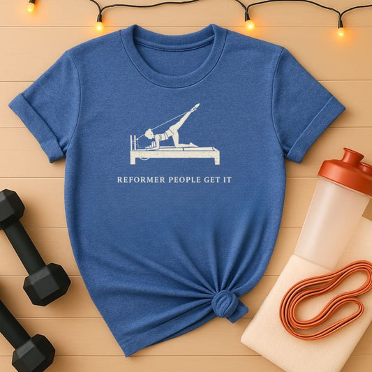 Reformer People Get It Pilates T- Shirt