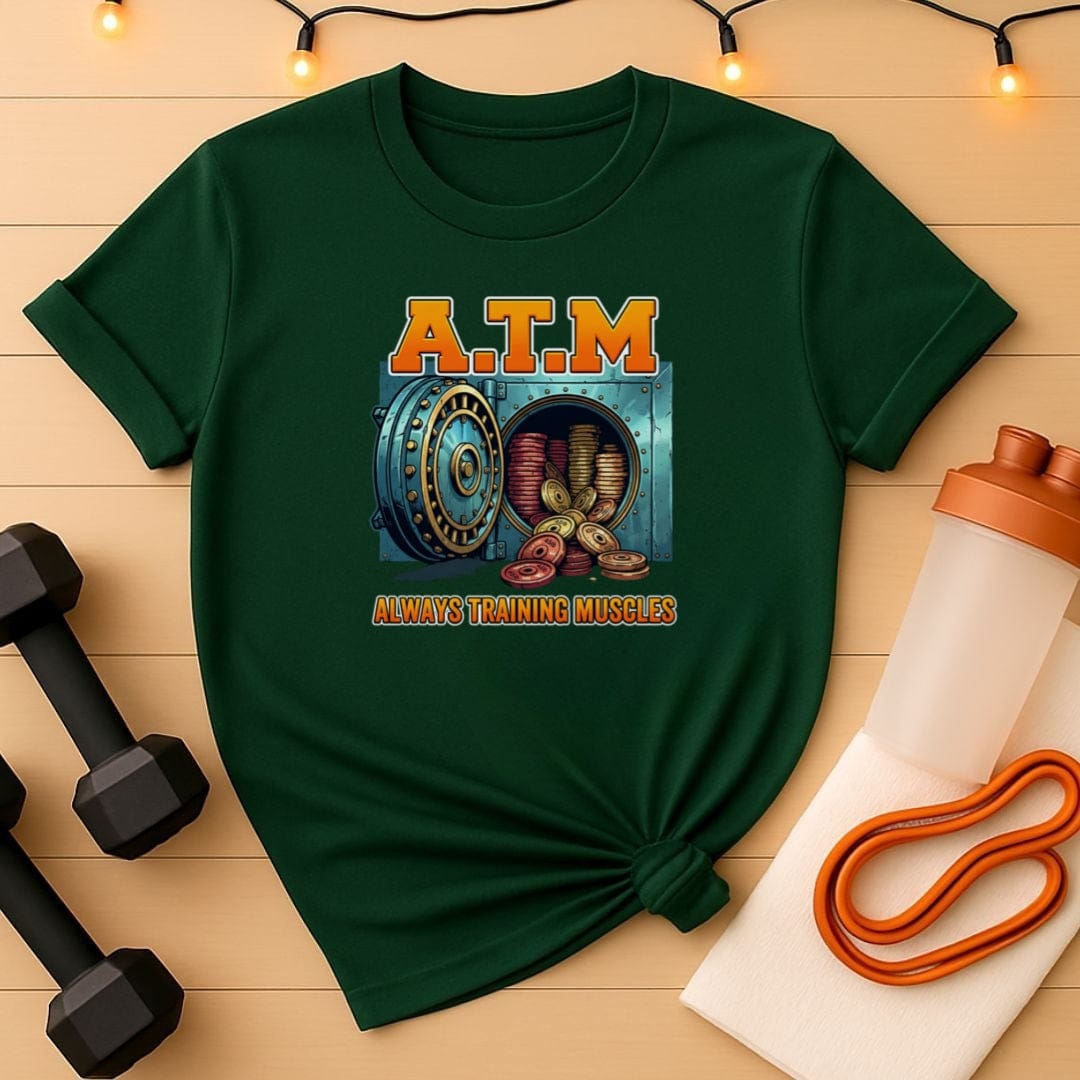 ATM – Always Training Muscles T‑Shirt