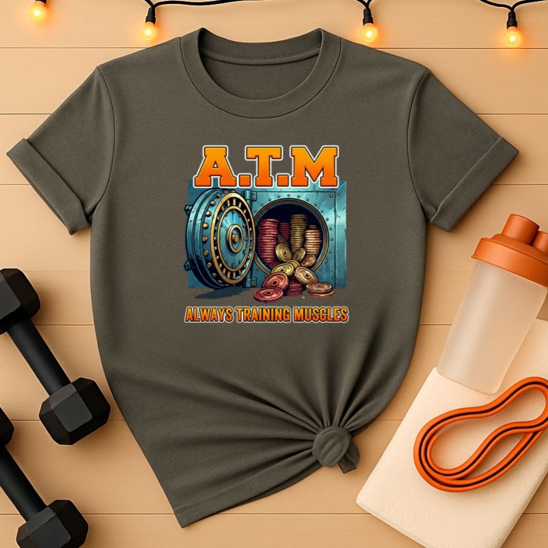 ATM – Always Training Muscles T‑Shirt