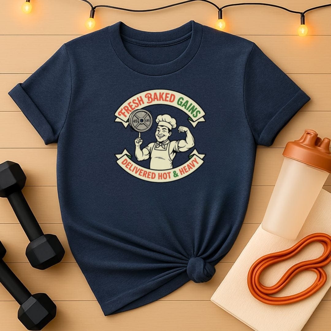 Fresh Baked Gains Gym T-Shirt
