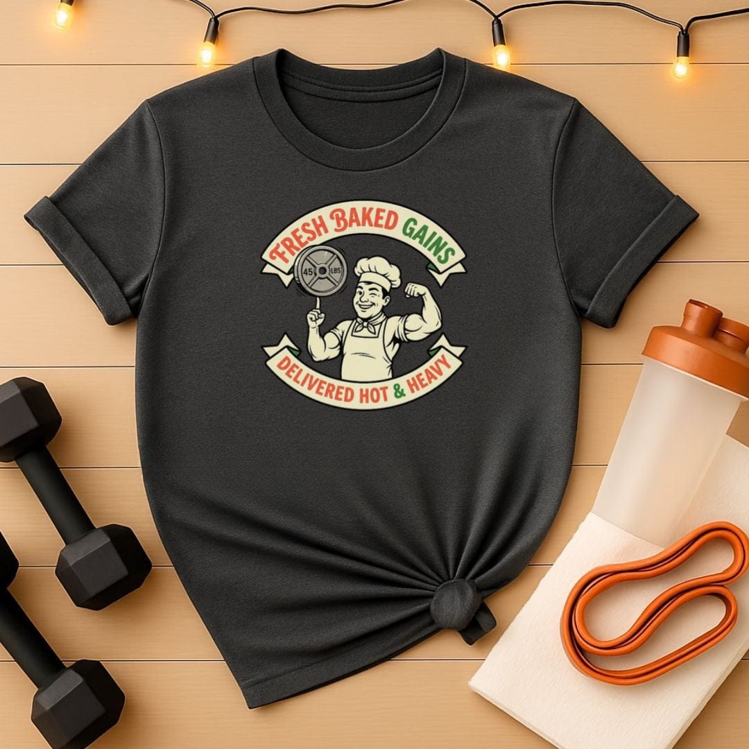 Fresh Baked Gains Gym T-Shirt