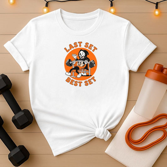 Last Set Best Set Vintage Gym T-Shirt