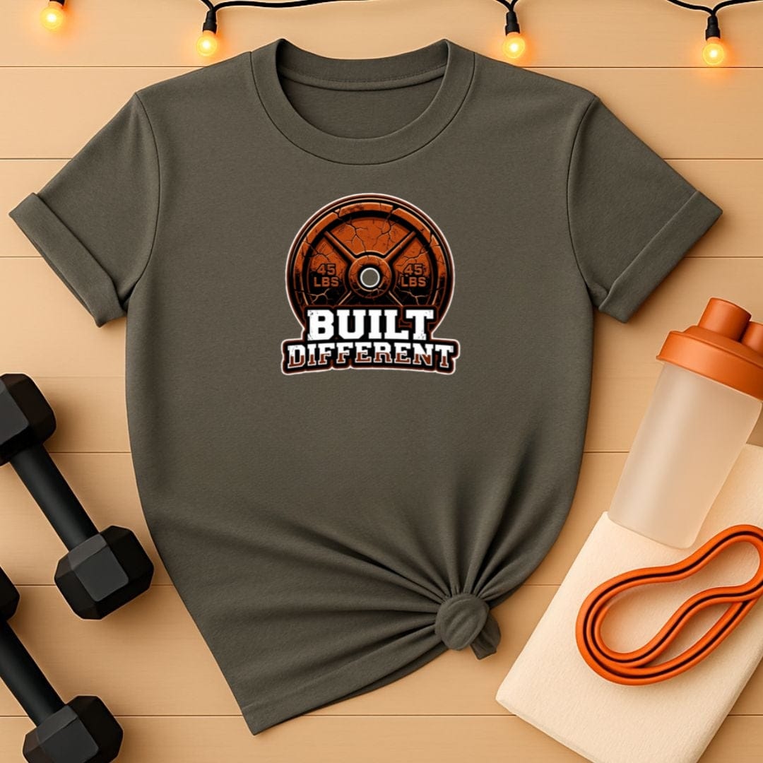 Built Different Gym T-Shirt