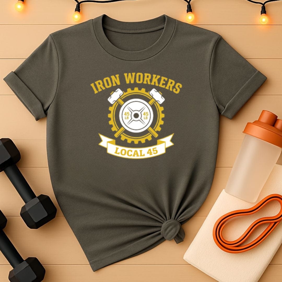 Iron Workers Local 45 Gym T-Shirt
