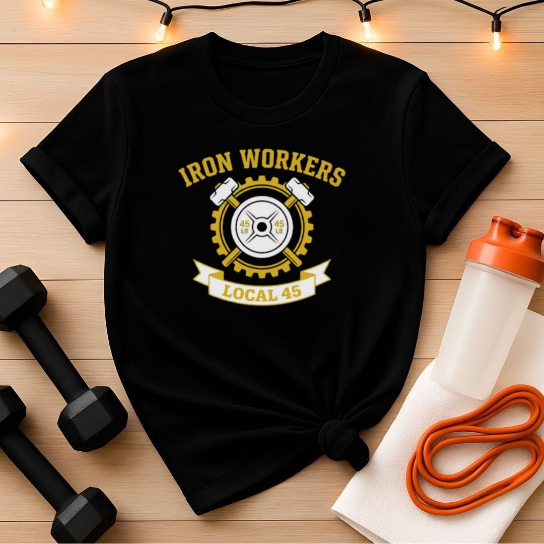Iron Workers Local 45 Gym T-Shirt