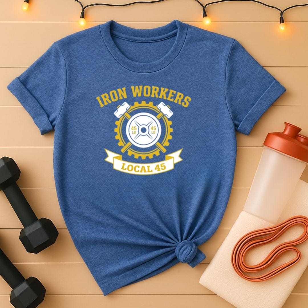 Iron Workers Local 45 Gym T-Shirt