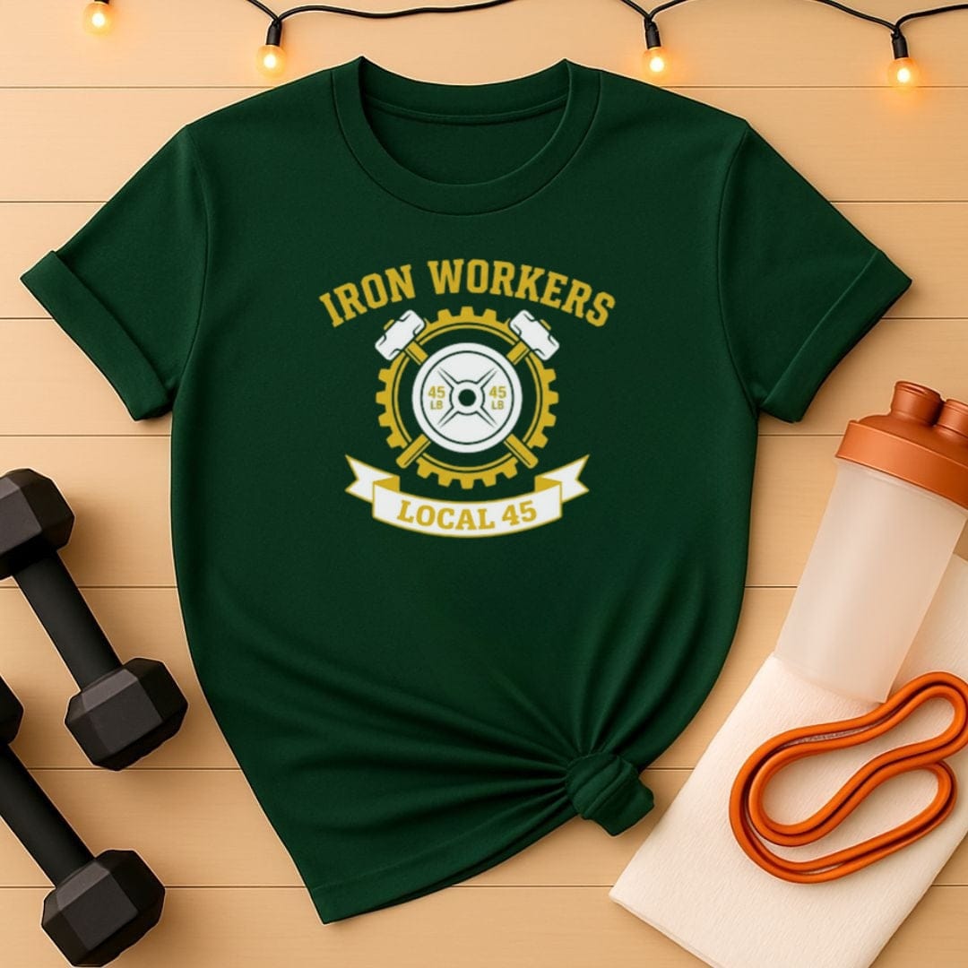 Iron Workers Local 45 Gym T-Shirt
