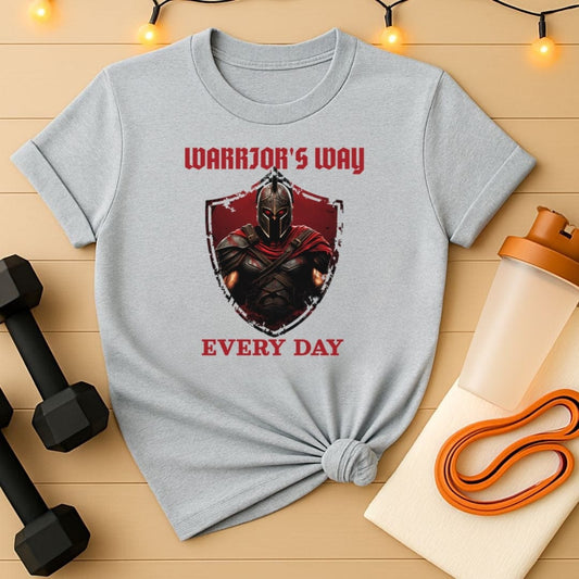 Warrior's Way Gym T-Shirt - Shield Design