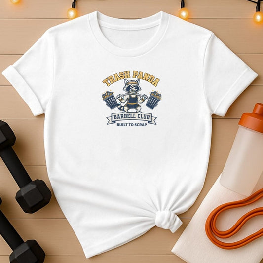 Trash Panda Barbell Club Raccoon T-Shirt