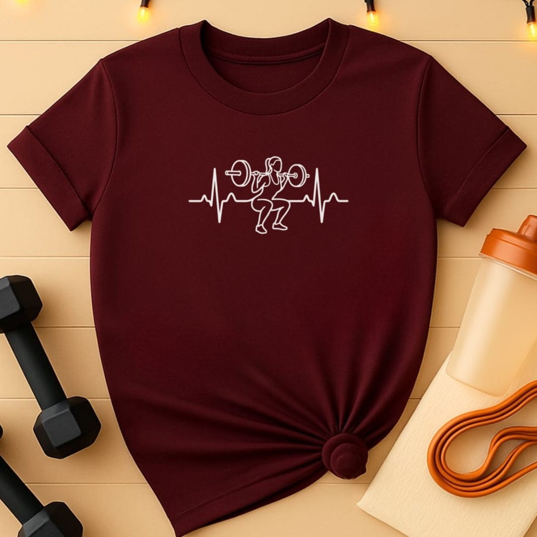 Heartbeat Squat Women's T-Shirt