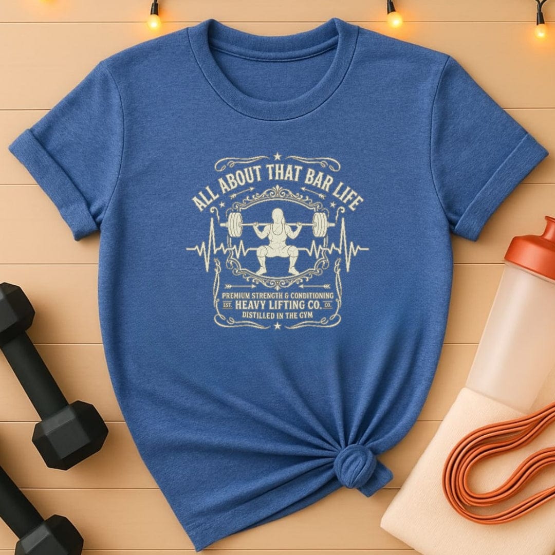 That Bar Life Female Whiskey Label T-Shirt