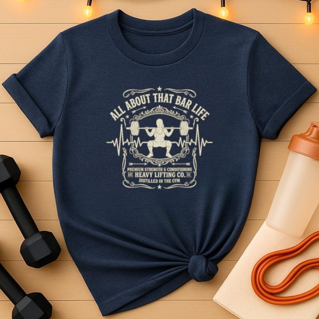 That Bar Life Female Whiskey Label T-Shirt
