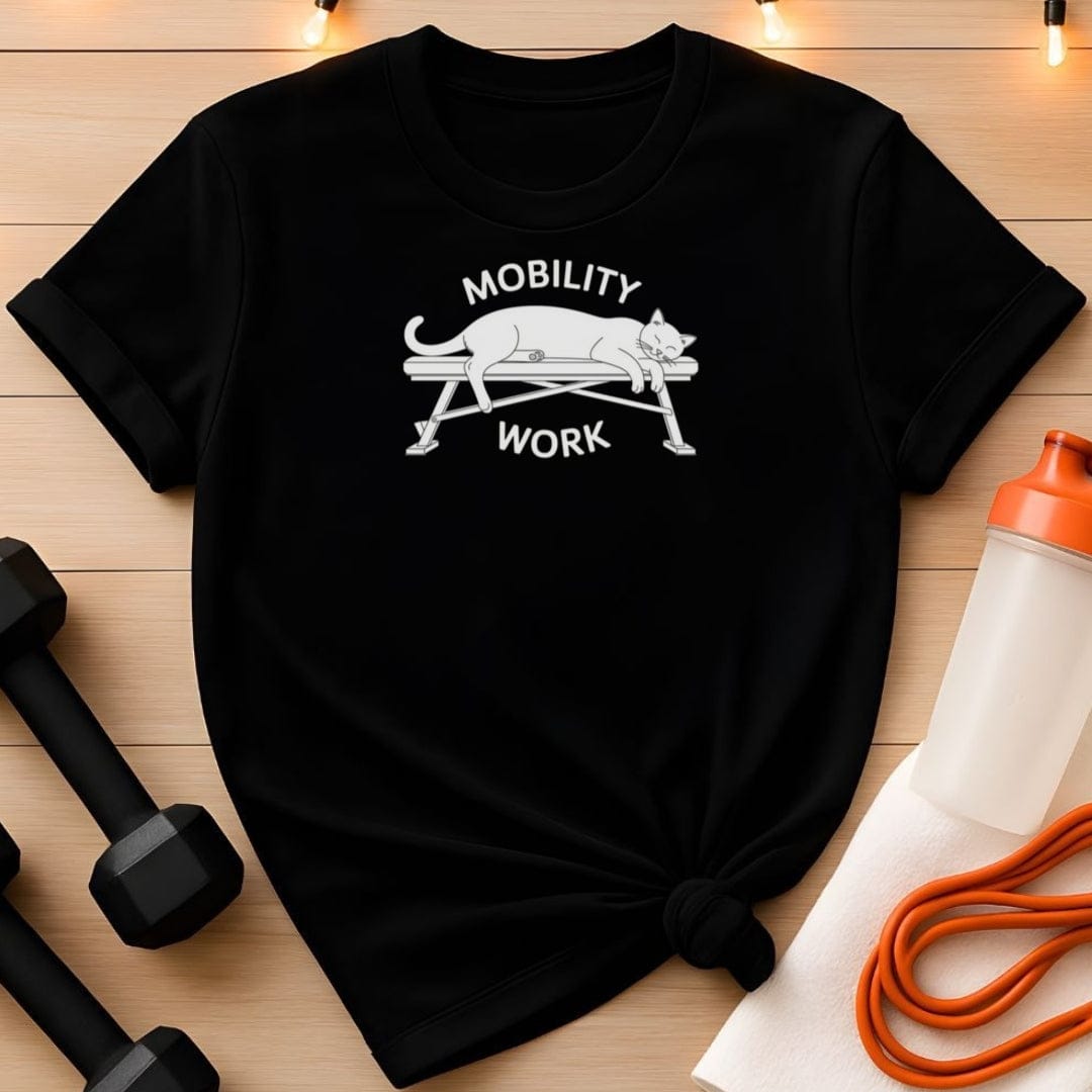 Mobility Work Cat T-Shirt
