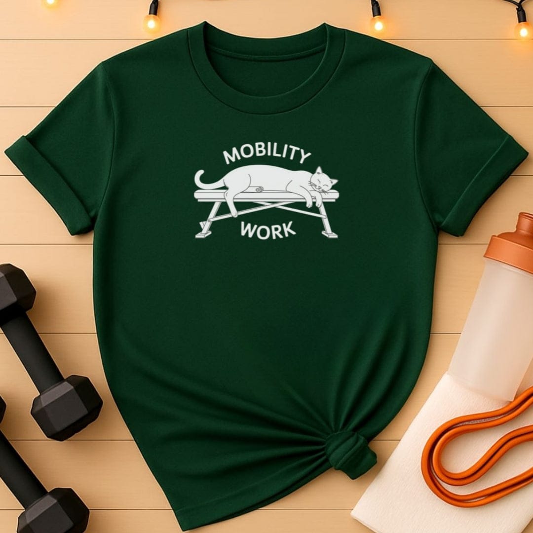 Mobility Work Cat T-Shirt