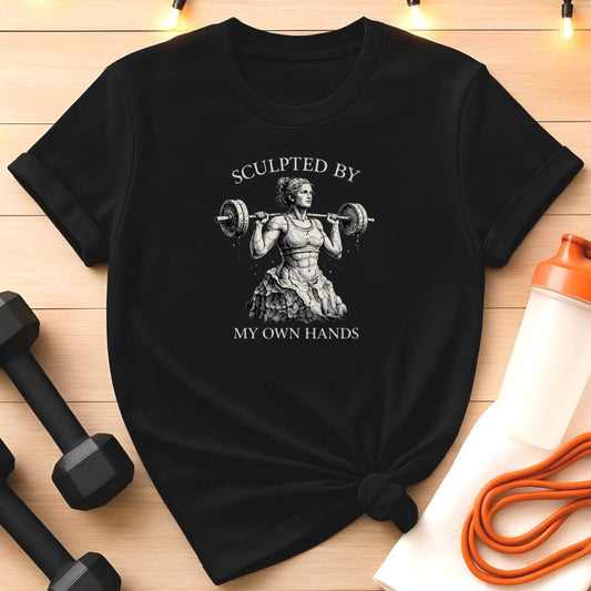 Sculpted By My Own Hands Gym T-Shirt