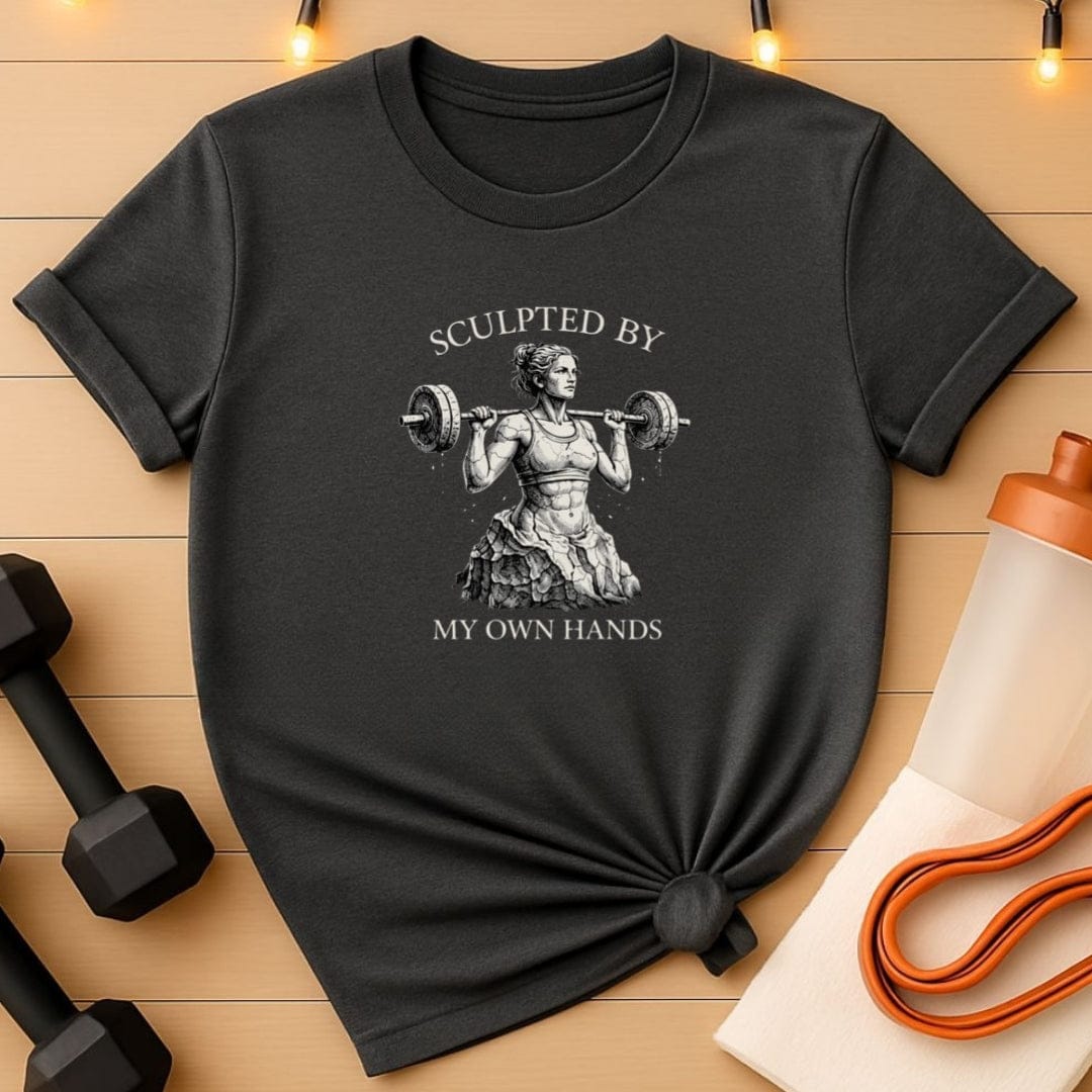 Sculpted By My Own Hands Gym T-Shirt
