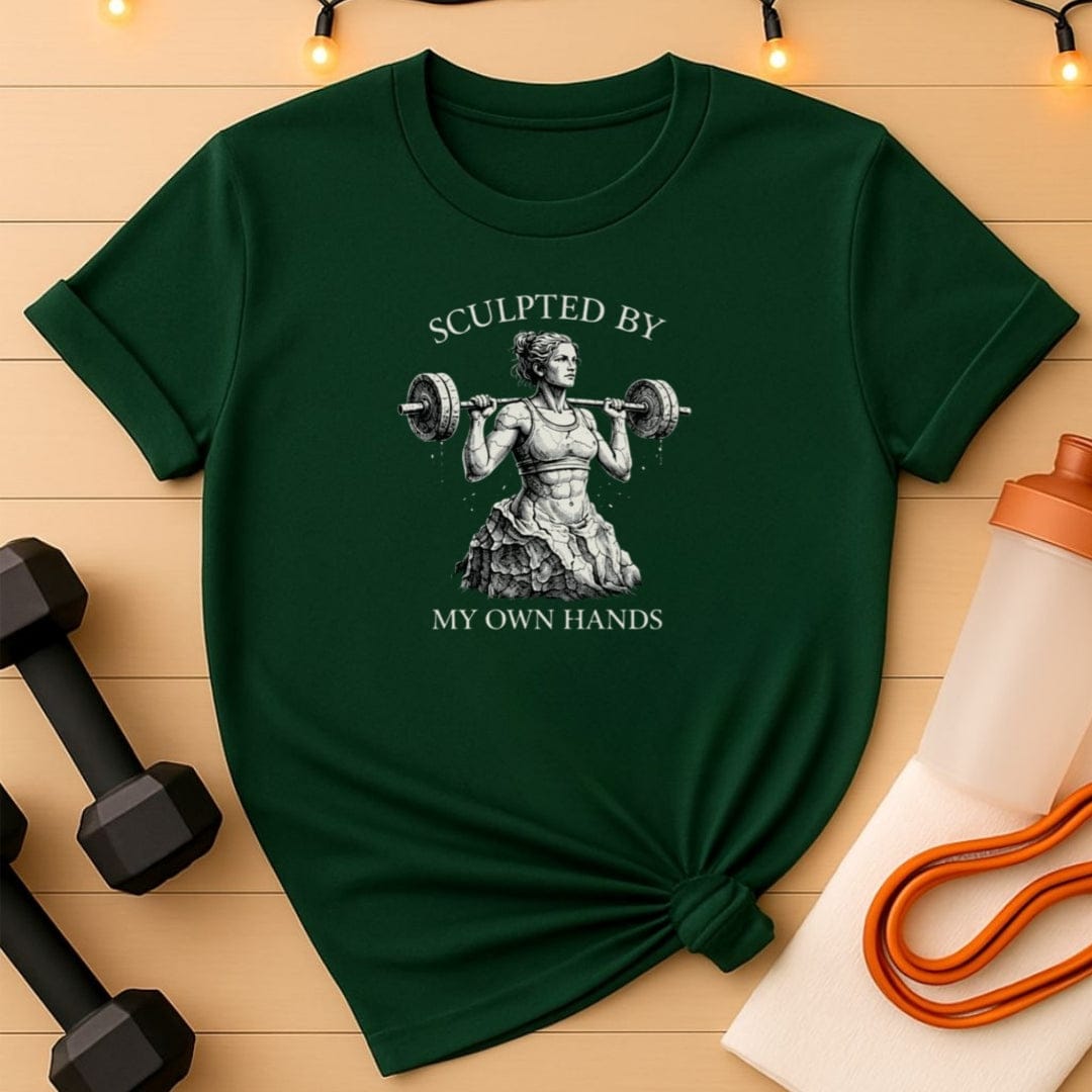 Sculpted By My Own Hands Gym T-Shirt