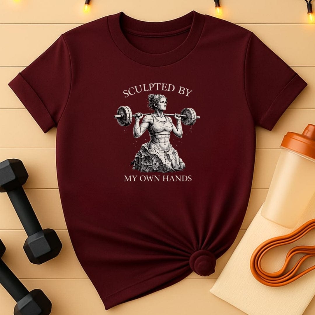 Sculpted By My Own Hands Gym T-Shirt