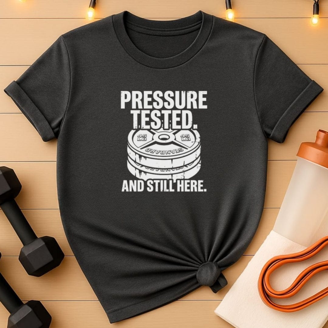 Pressure Tested. And Still Here. Gym T-Shirt