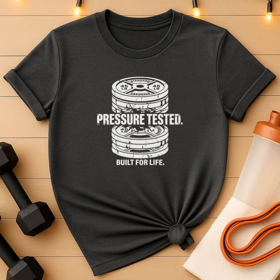 Pressure Tested. Built for Life. Gym T-Shirt