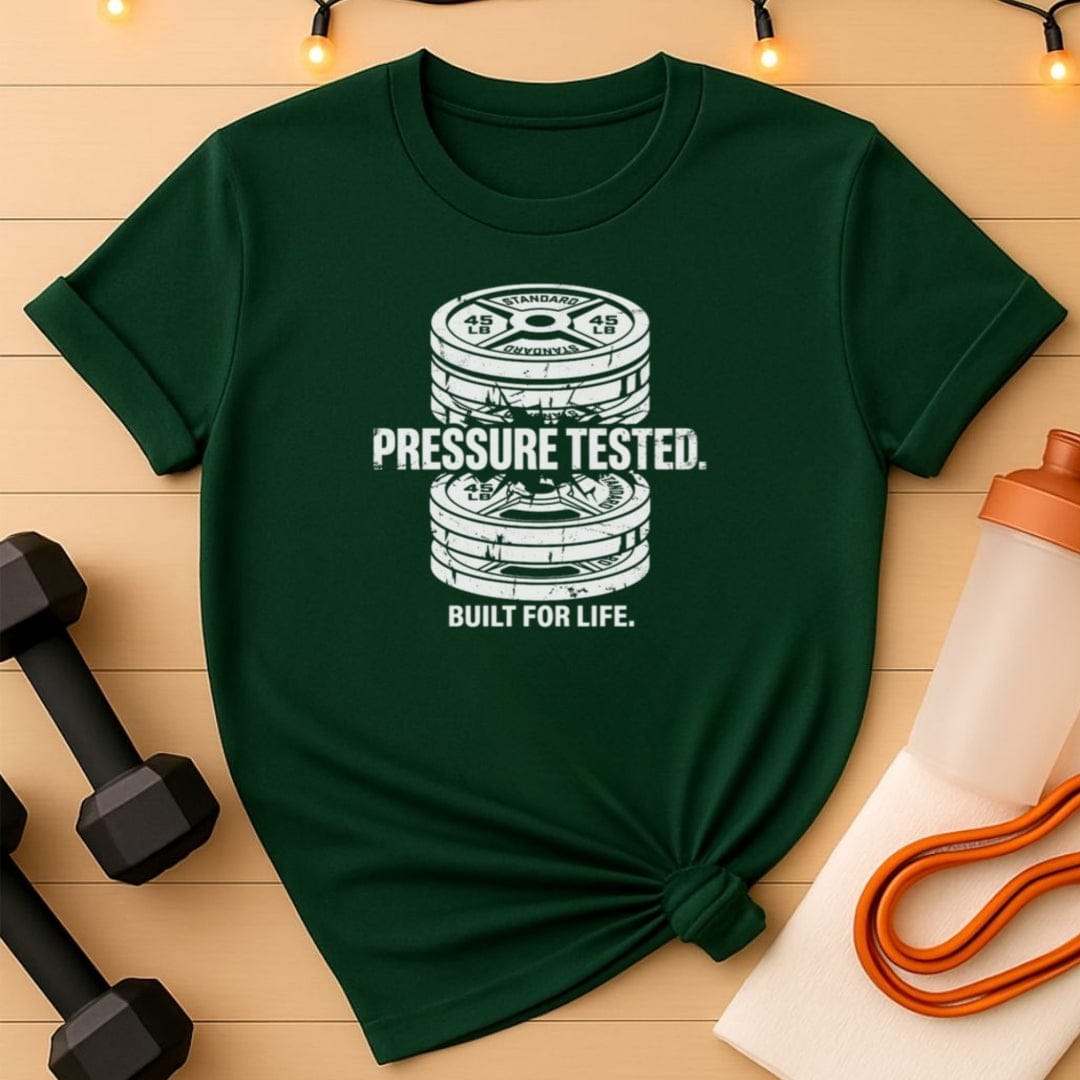 Pressure Tested. Built for Life. Gym T-Shirt