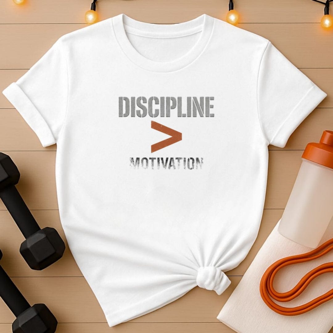 Discipline Over Motivation T-Shirt