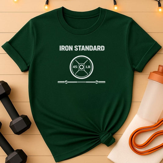 Iron Standard 45 LB Gym T-Shirt