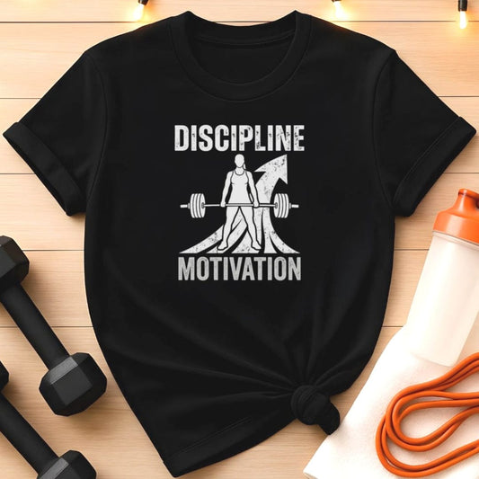 Discipline Builds Motivation Women's Gym T-Shirt