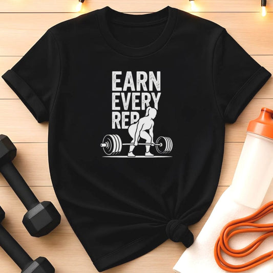 Earn Every Rep Women's Gym T-Shirt