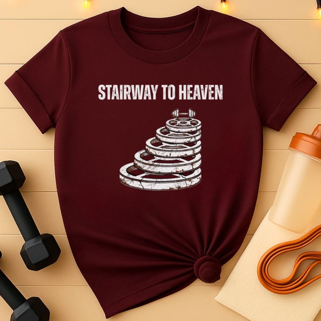 Stairway to Heaven Weightlifting T-Shirt