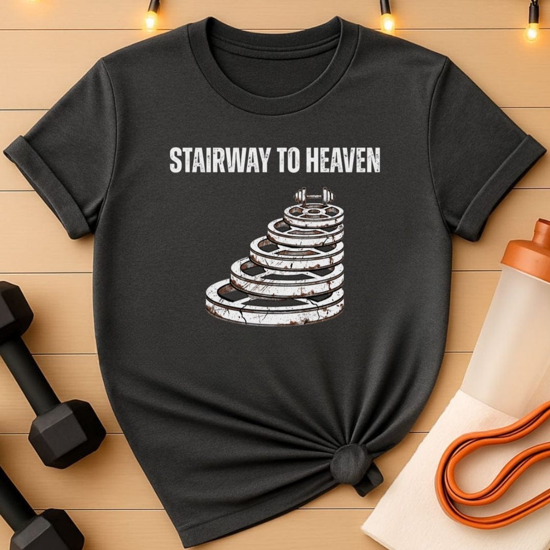 Stairway to Heaven Weightlifting T-Shirt