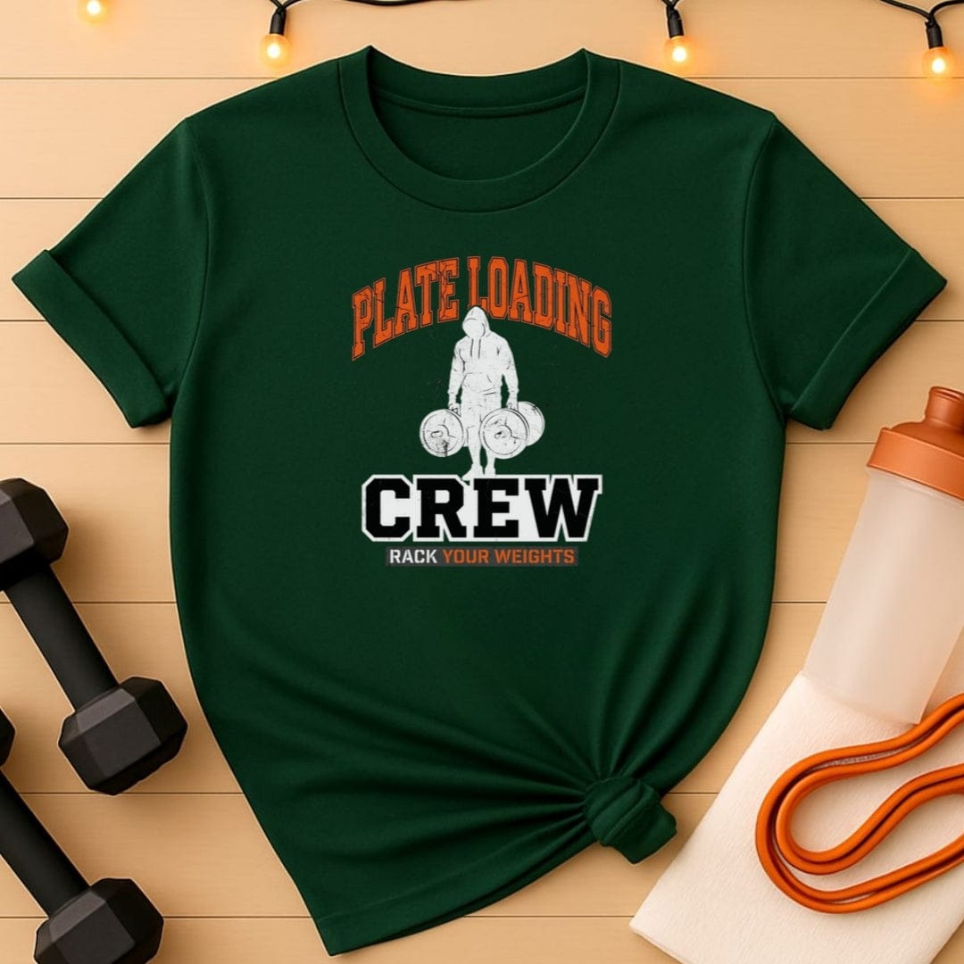 Plate Loading Crew Gym T-Shirt