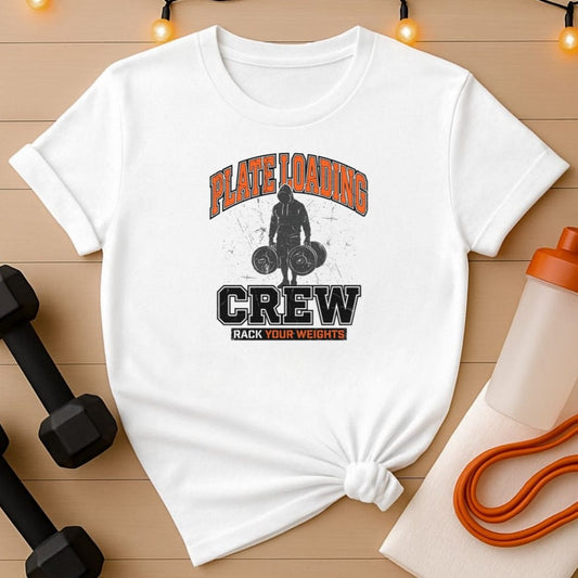 Plate Loading Crew Gym T-Shirt
