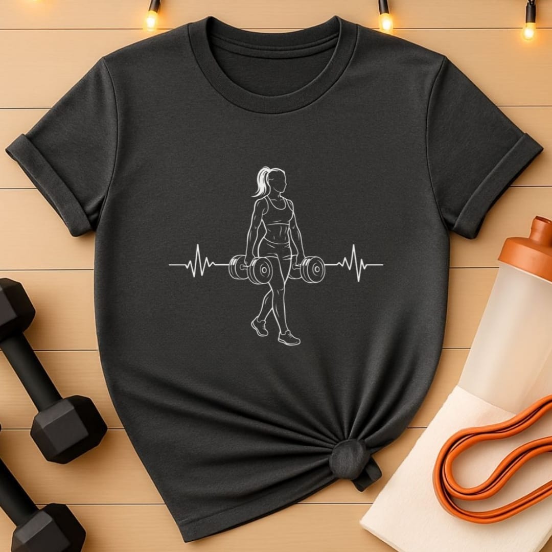 Strongwoman Farmers Carry Gym T-Shirt