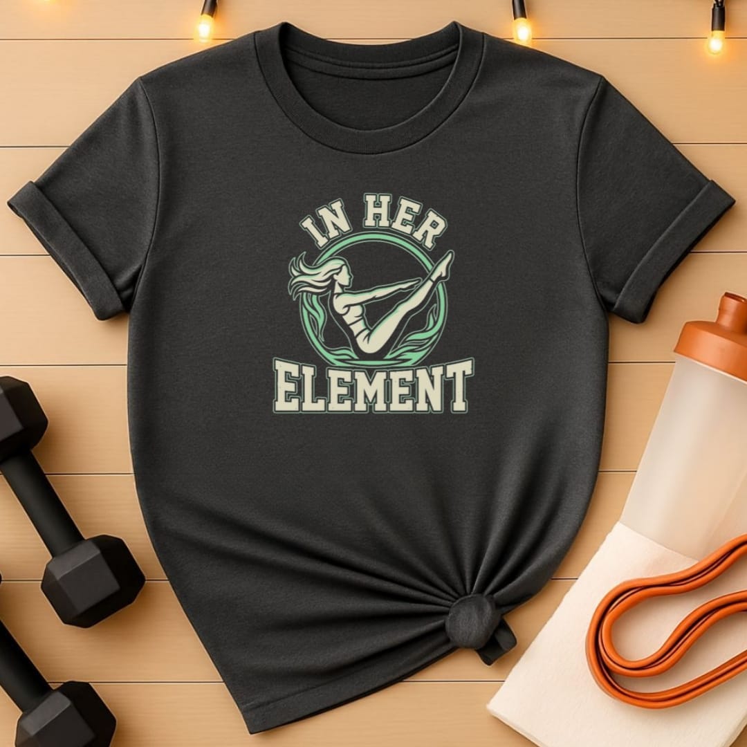 In Her Element Women's Gym T-Shirt