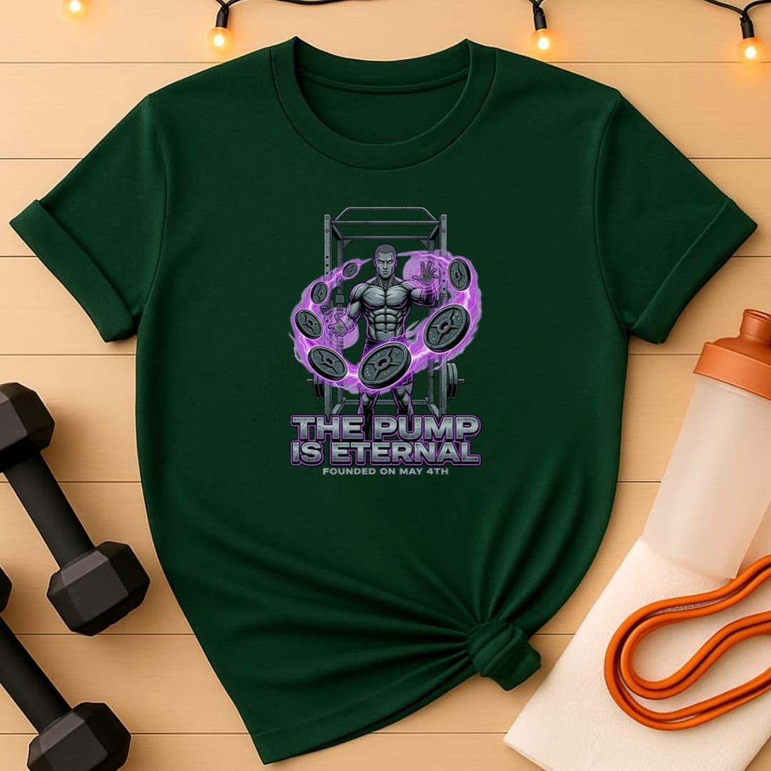 The Pump Is Eternal May the 4th Gym T-Shirt