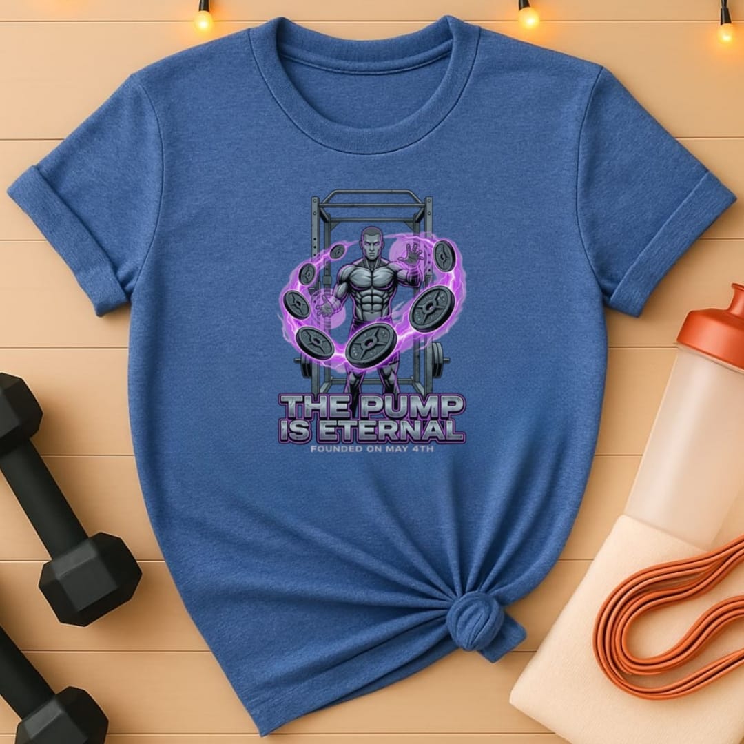 The Pump Is Eternal May the 4th Gym T-Shirt